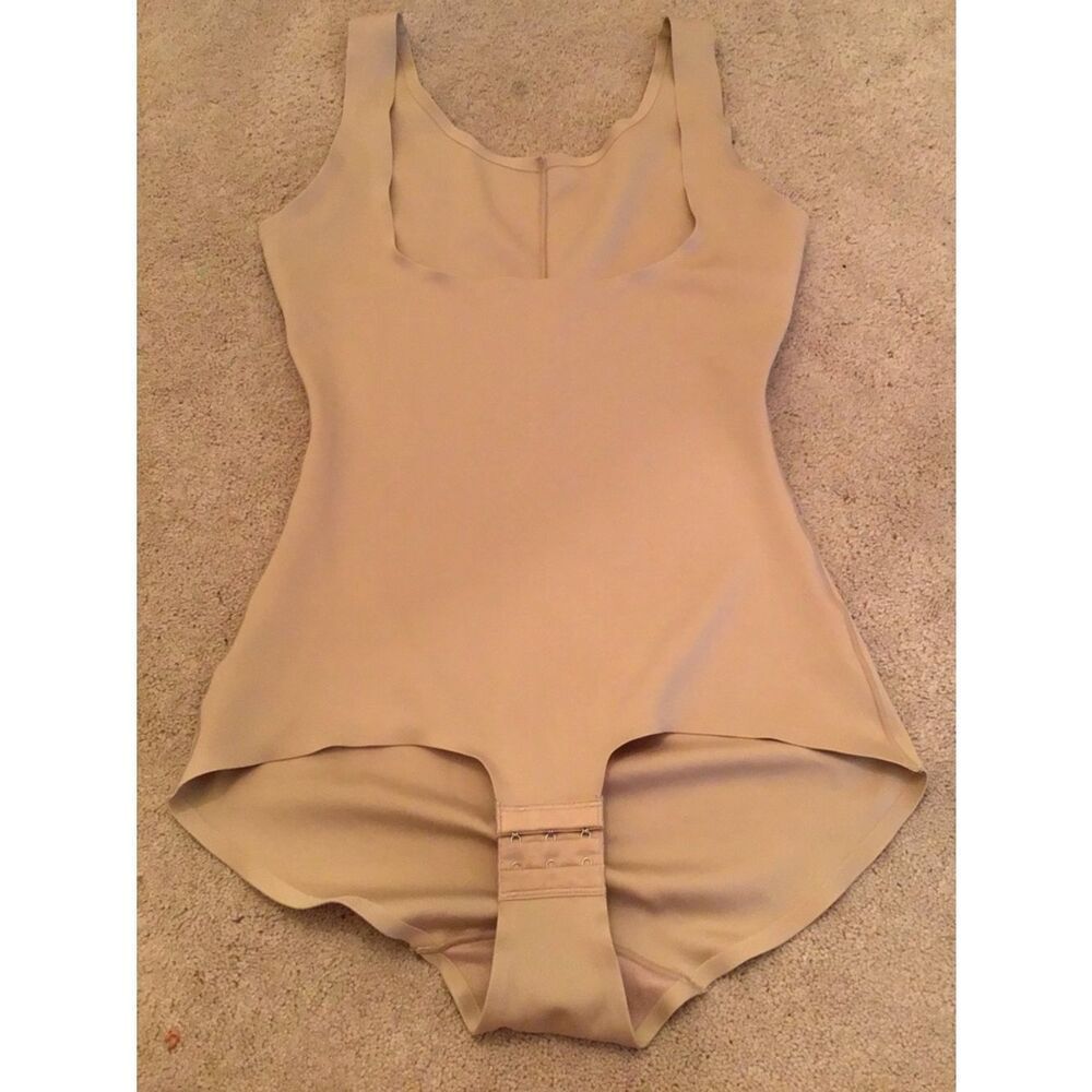 spanx Strm Line Open Bust Bodysuit Shapewear